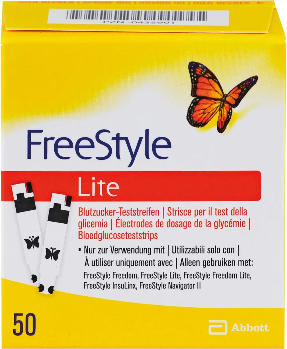 Abbott Freestyle Lite teststrips - 50 stuks - afbeelding 5 van 6