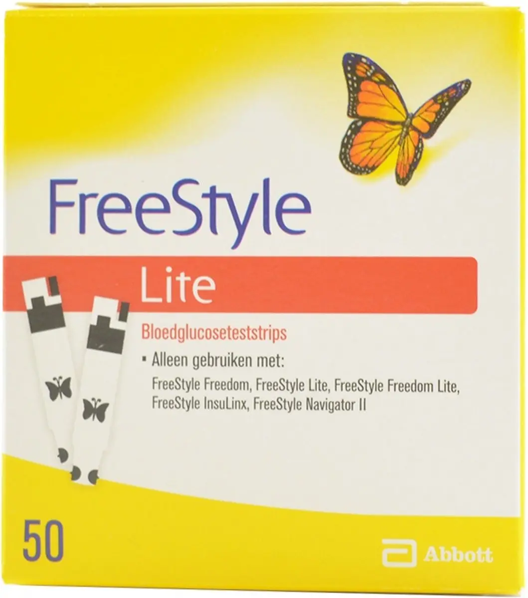 Abbott Freestyle Lite teststrips - 50 stuks - afbeelding 4 van 6