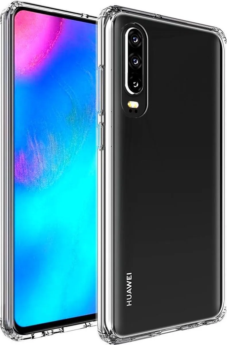 BMAX TPU Hoesje Huawei P30 - Transparant - MPN 6984968979