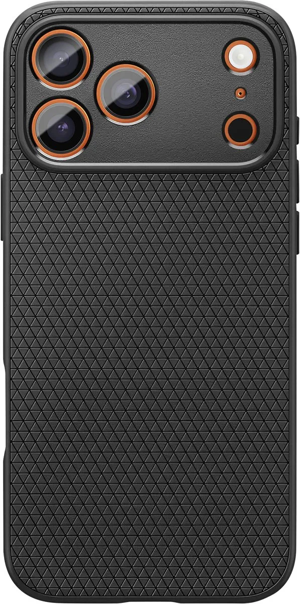 Spigen Liquid Air Backcover 13963 - iPhone 17 Pro Max - Zwart