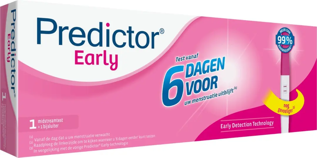 Predictor Early Zwangerschapstest