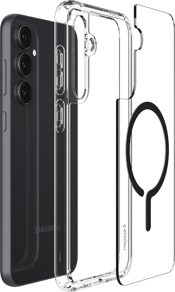 Spigen Ultra Hybrid OneTap Hoesje - Samsung Galaxy S23 FE - Transparant