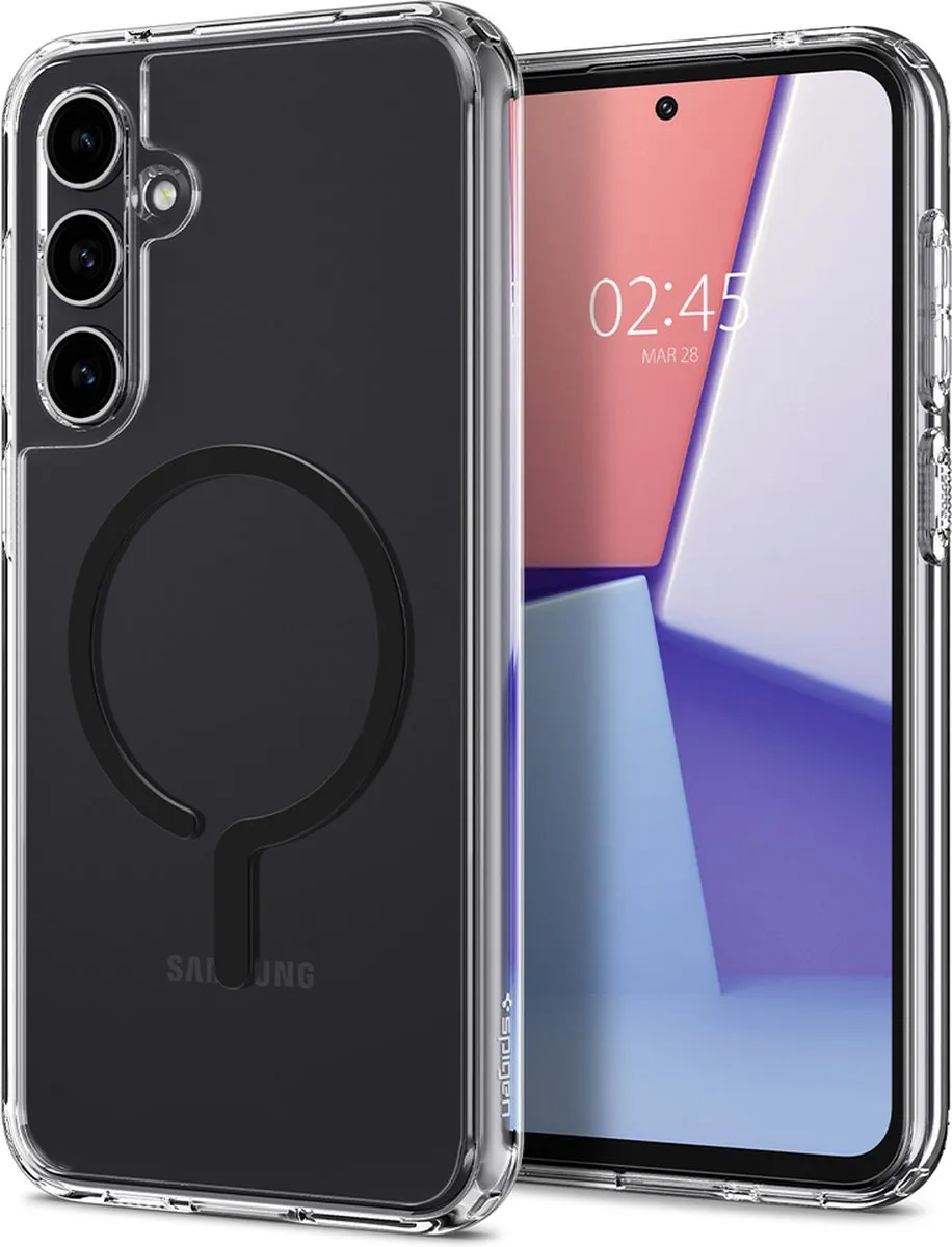 Spigen Ultra Hybrid OneTap Hoesje - Samsung Galaxy S23 FE - Transparant