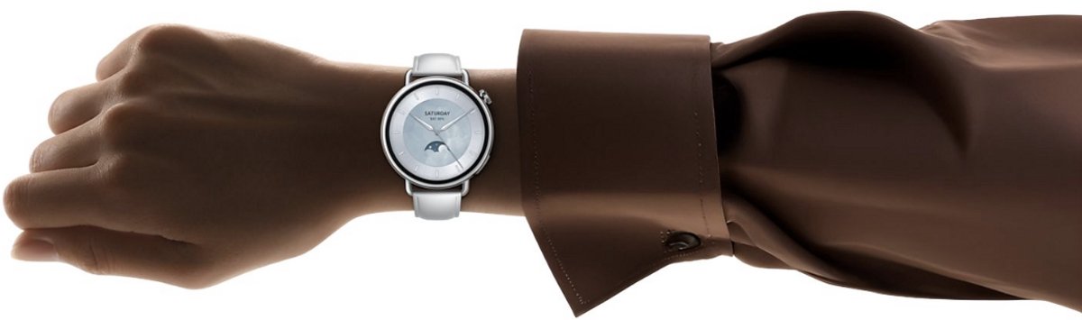 Xiaomi Watch S4 - Smartwatch - 41mm - Fluororubber Strap - Wit