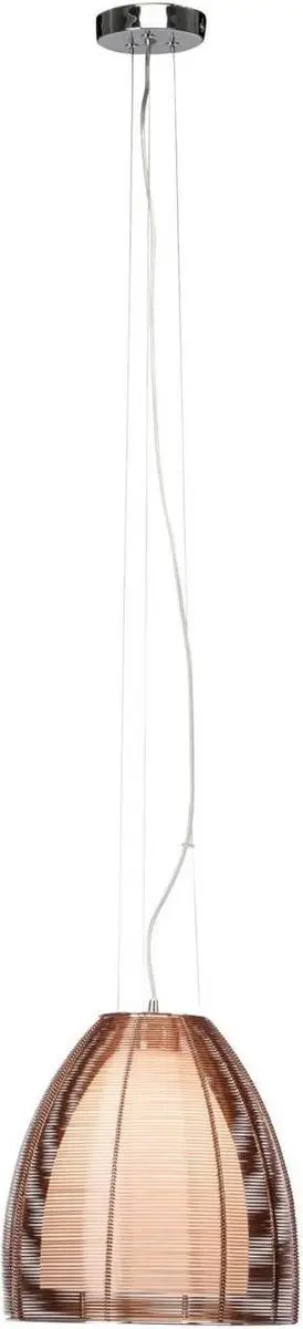 Briljant Hanglamp 30cm brons / chroom