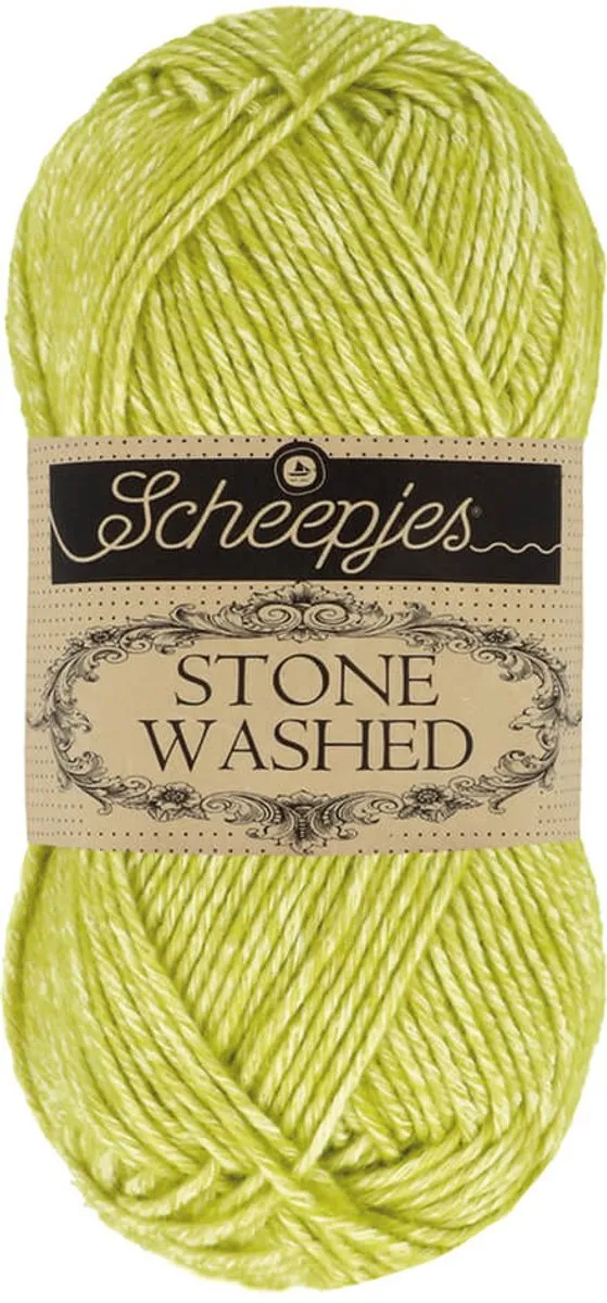Scheepjes Stone Washed 827 Peridot Wol