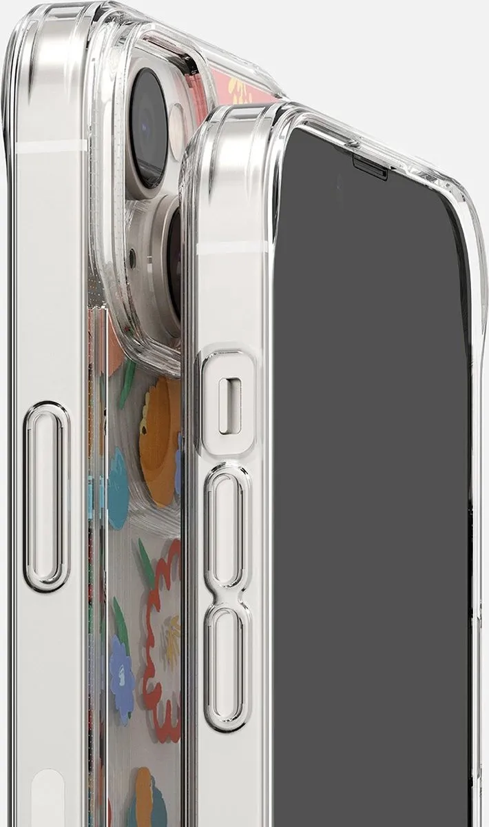 Ringke Fusion Design Hoes iPhone 14 Plus - Transparant - afbeelding 5 van 6