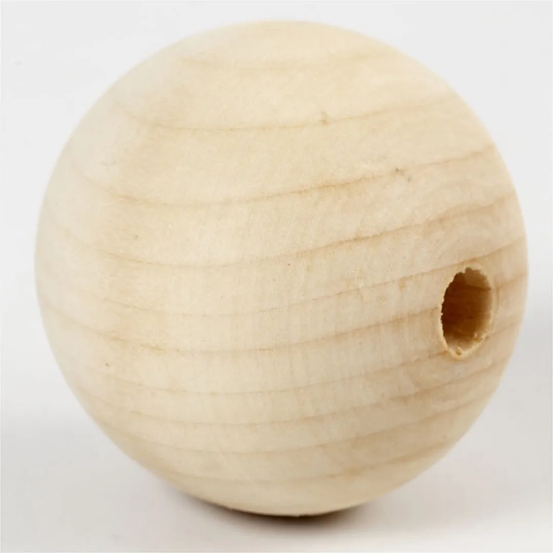 Creativ Company Creotime Houten kralen Ø50mm - 20 Stuks
