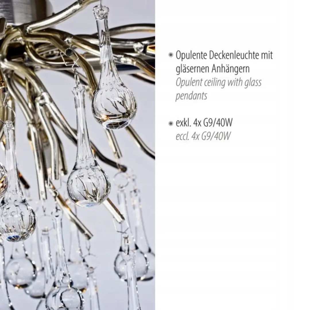 ICICLE 8090-55 Hanglamp van Paul Neuhaus - Stijlvol en Elegant - afbeelding 2 van 5