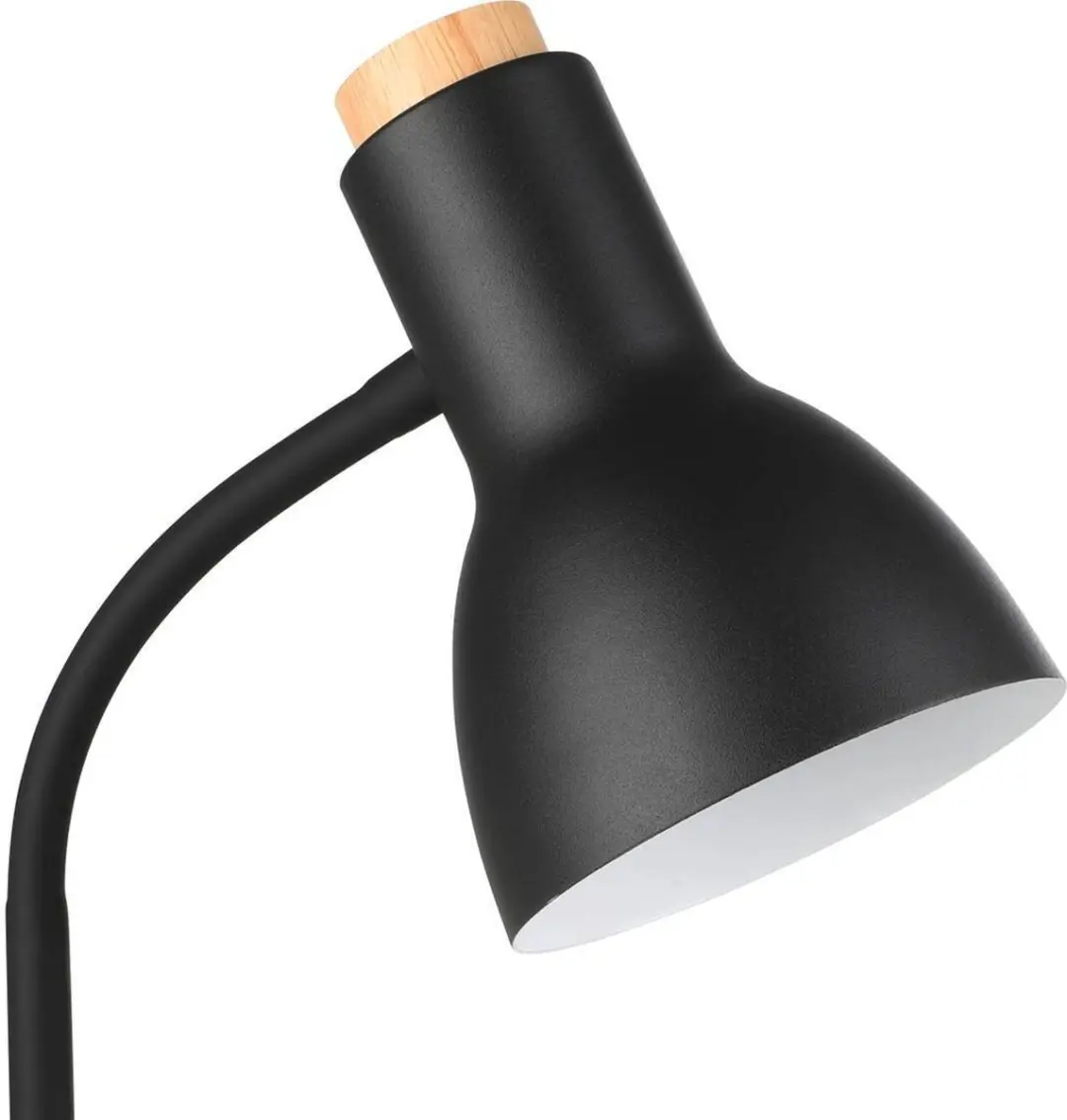 Eglo Veradal-Qi Tafellamp - LED - 45cm - Zwart/Bruin - afbeelding 3 van 6
