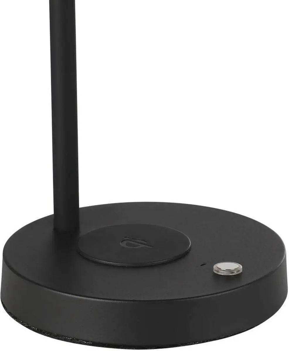 Eglo Veradal-Qi Tafellamp - LED - 45cm - Zwart/Bruin - afbeelding 4 van 6