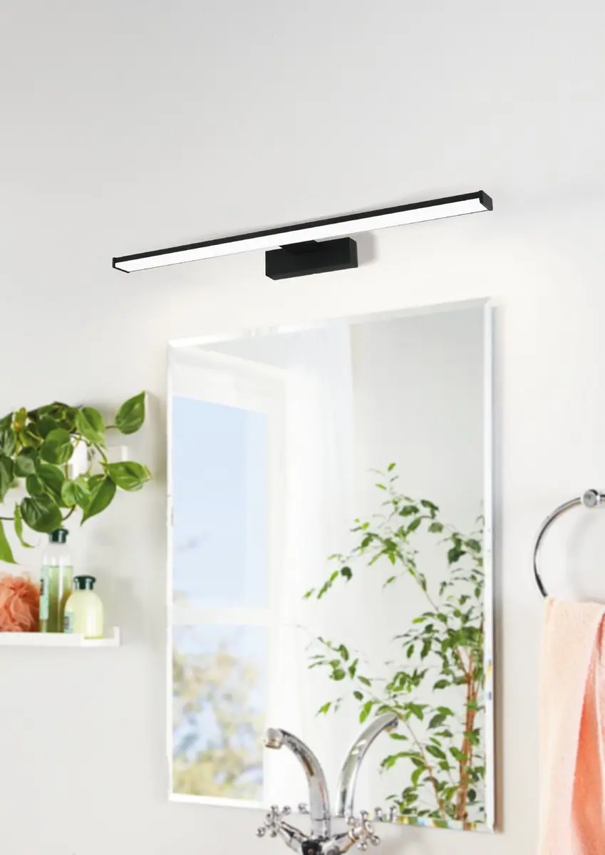 Eglo Pandella 1 Spiegellamp - LED - 60cm - Zwart/Wit - afbeelding 5 van 6