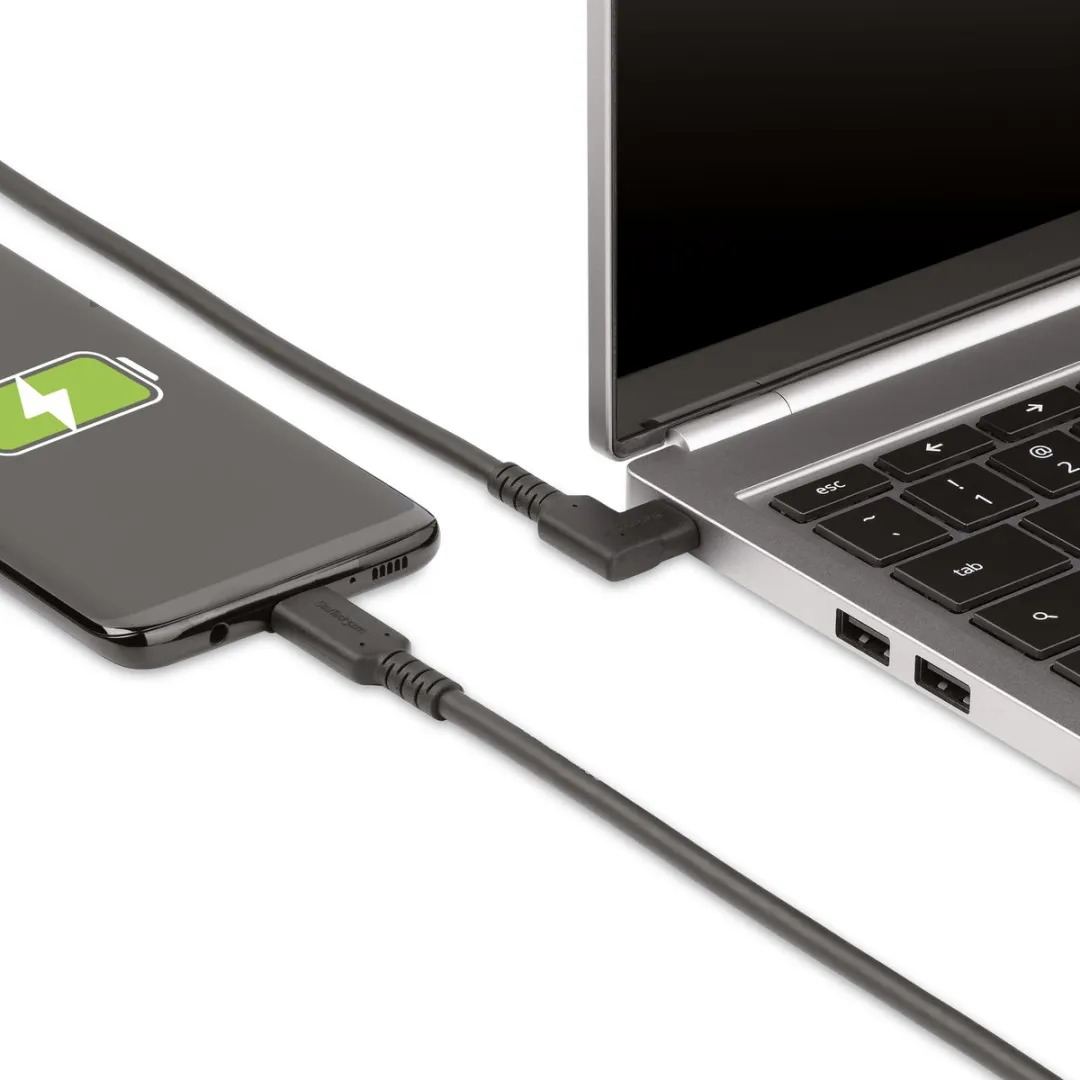 Startech RUSB31CC1MBR USB-C Kabel 1m - Rugged - USB 3.2 Gen 2 - 10Gbps - 100W - 4K60