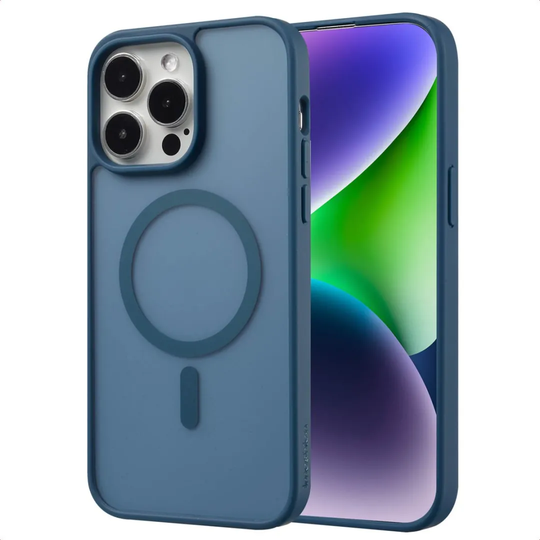 Imoshion Hoesje iPhone 14 Pro Max MagSafe Donkerblauw