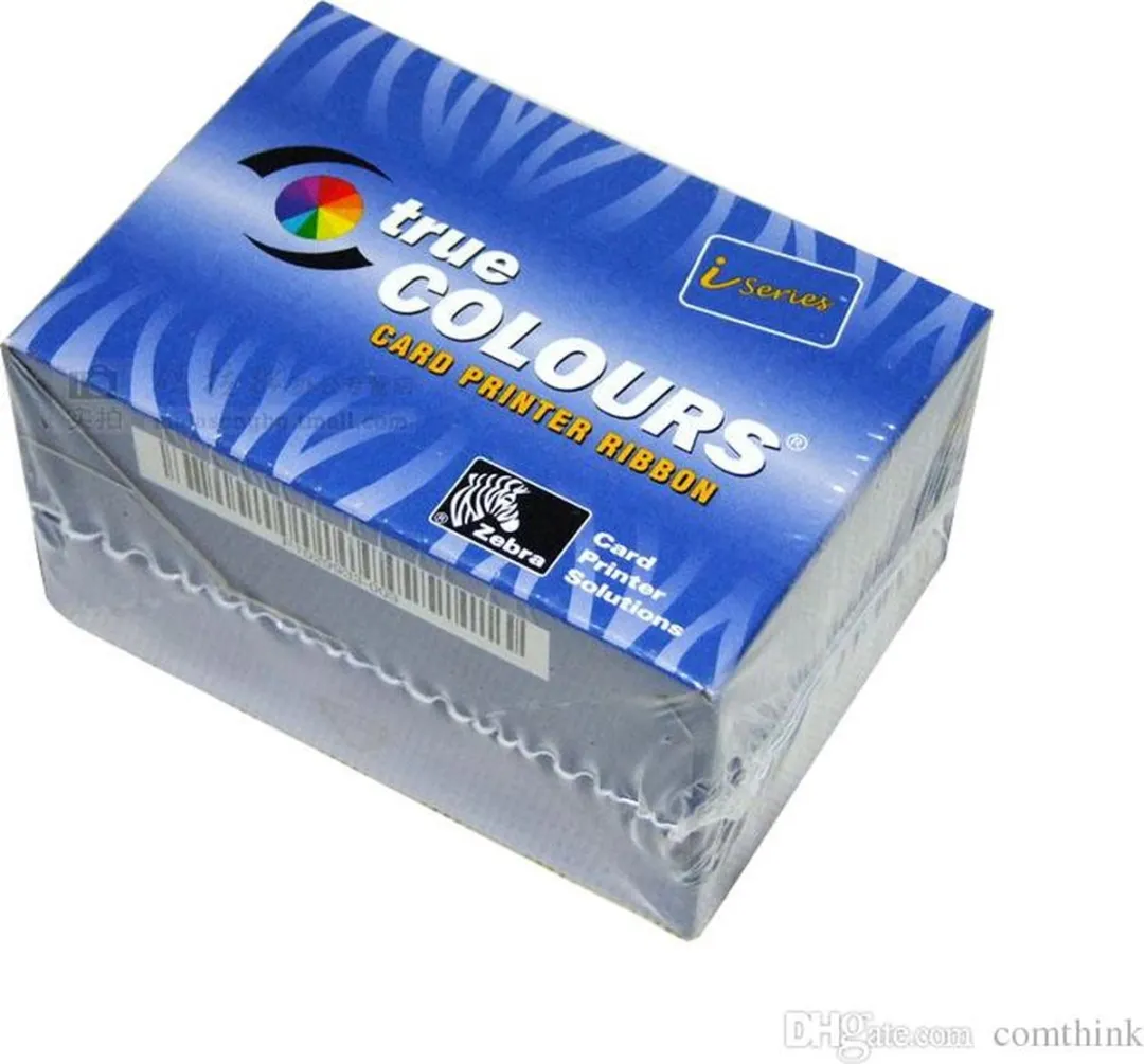 Zebra TrueColours YMCKOK P420i Printerlint - Zwart