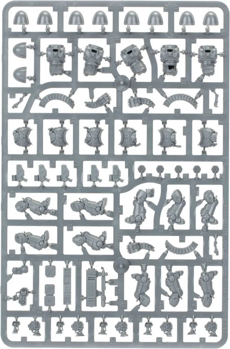 Games Workshop Space Marines Desolation Squad 120 Onderdelen