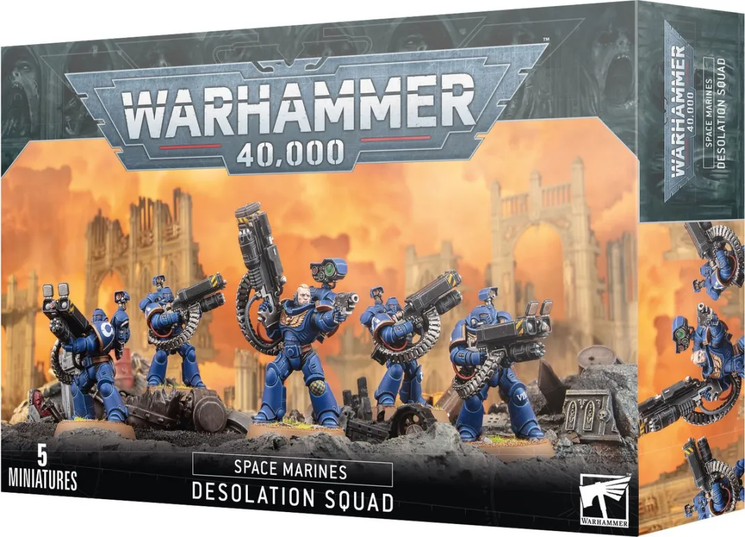 Games Workshop Space Marines Desolation Squad 120 Onderdelen