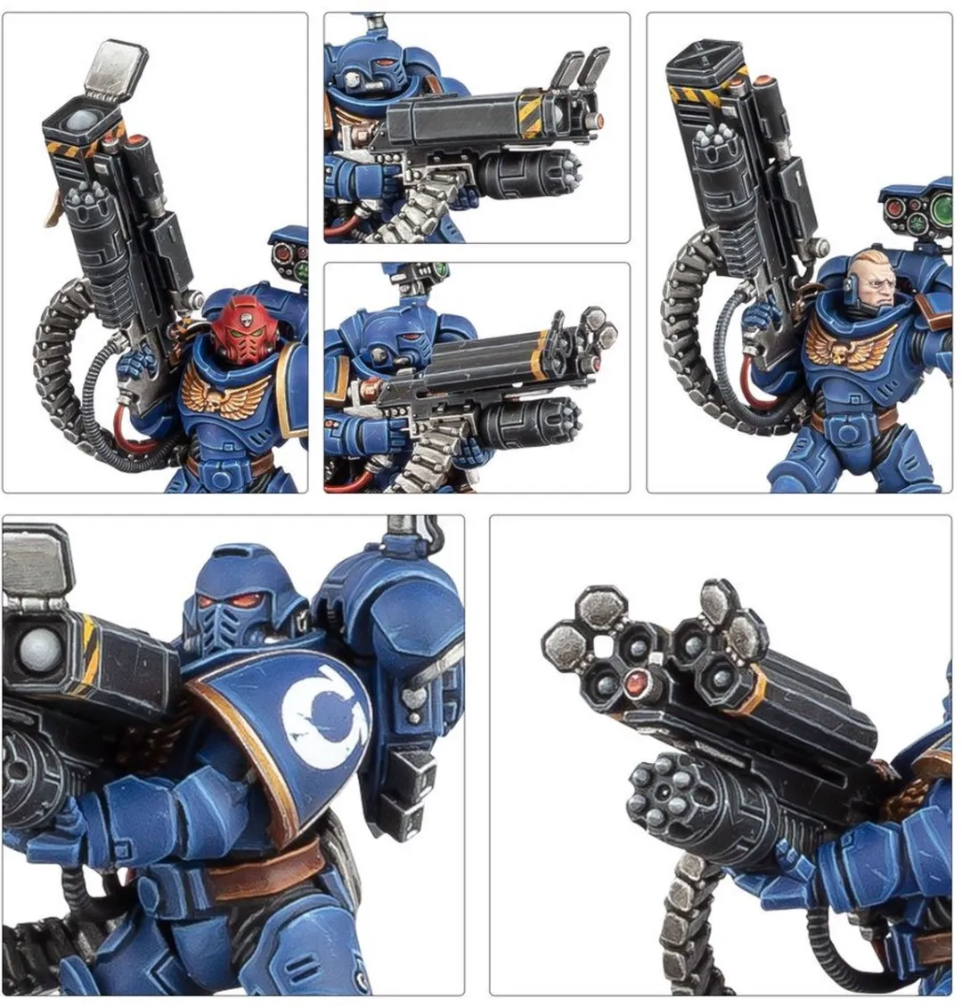 Games Workshop Space Marines Desolation Squad 120 Onderdelen