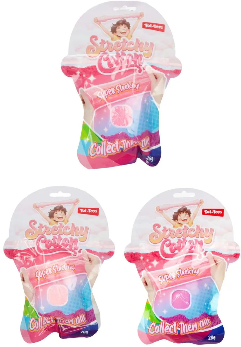 Toi-Toys Fun Rekbaar Stretch Foam - Multi kleuren