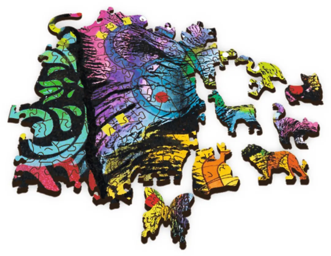 Trefl 500+1WP Kleurrijke Puppy Puzzel - 500 Stuks - Multicolor