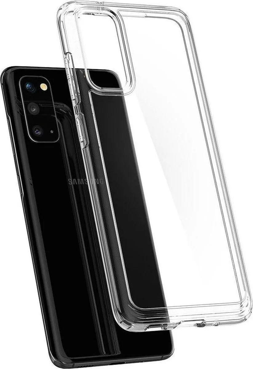 Spigen UltraHybrid ACS00793 Hoesje - Samsung Galaxy S20 - Matt Zwart