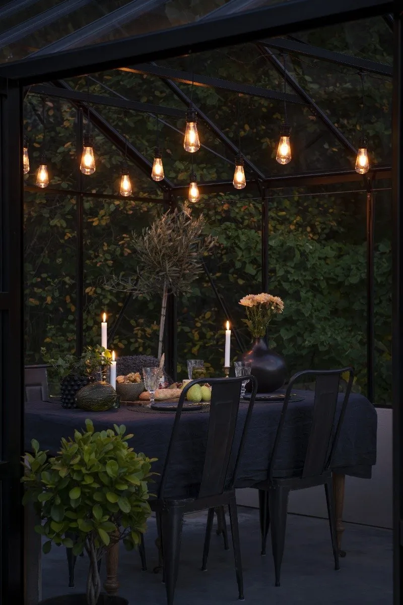 Konstsmide Edison Lichtsnoer 10 LED - Warm wit