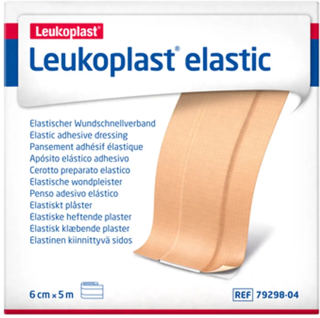 Leukoplast Elastic 6 cm x 5 m - afbeelding 4 van 6