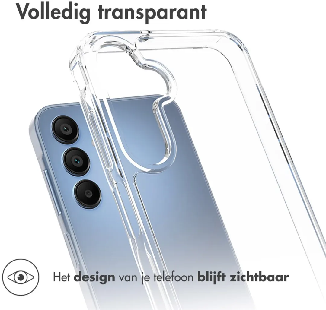 Accezz Xtreme Impact Backcover 2.0 Hoesje - Samsung Galaxy A15 - Transparant