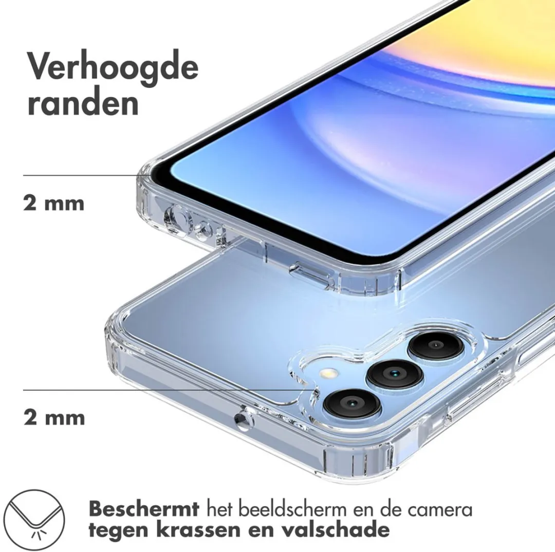 Accezz Xtreme Impact Backcover 2.0 Hoesje - Samsung Galaxy A15 - Transparant