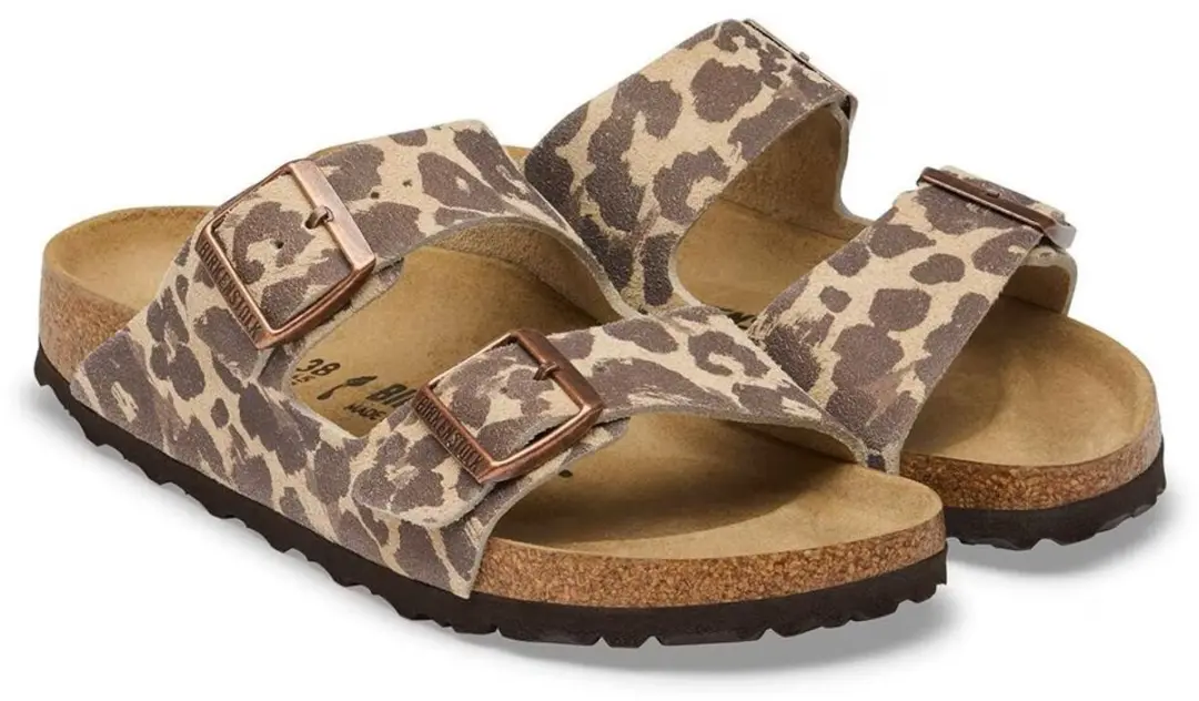 Birkenstock Arizona Suède Sandalen - Zand - afbeelding 5 van 5