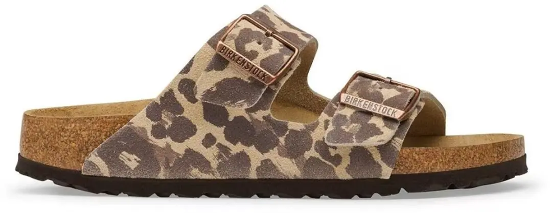Birkenstock Arizona Suède Sandalen - Zand - afbeelding 2 van 5