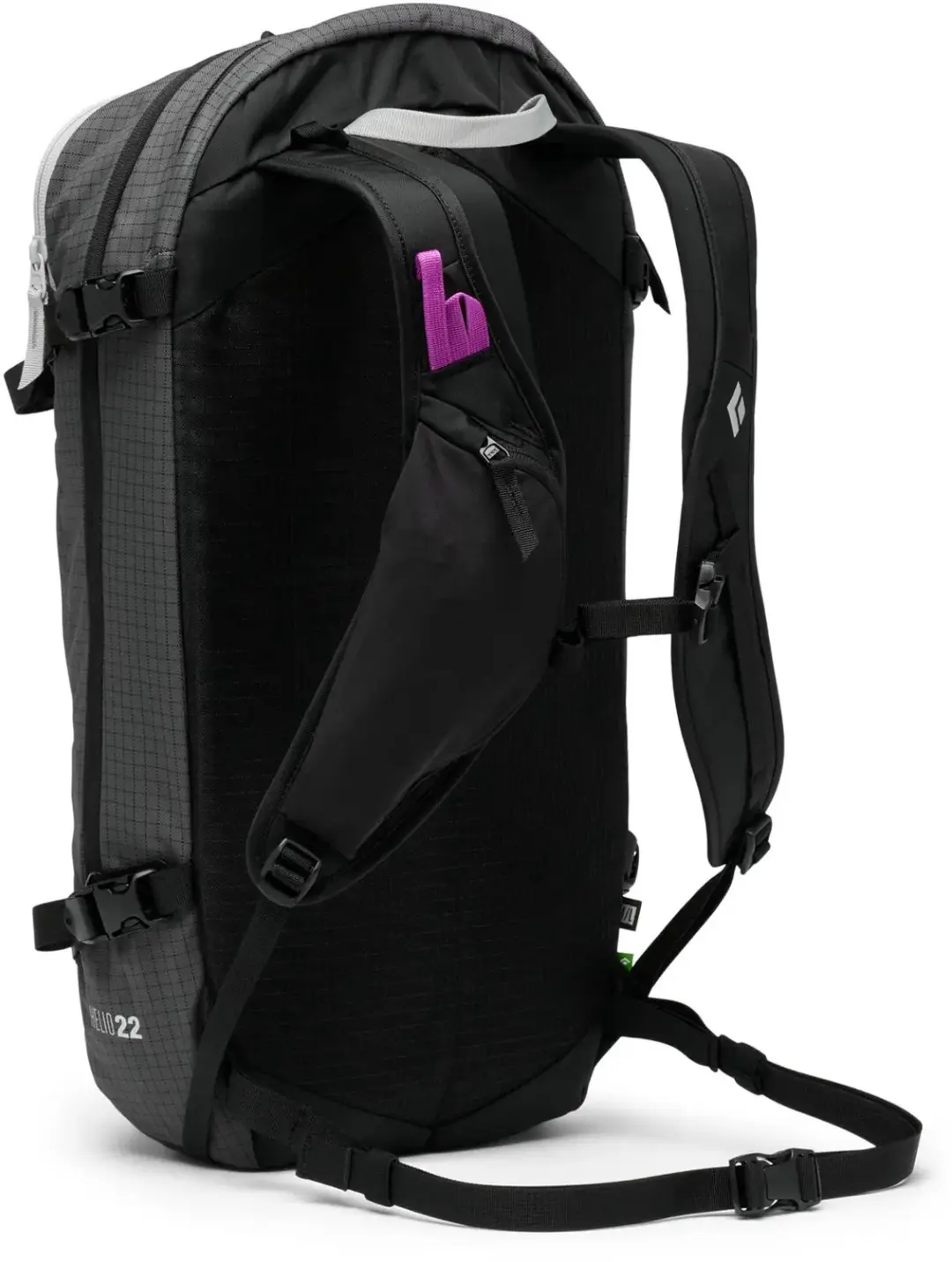 Black Diamond Helio 22 Wandelzak - 22L - Koolstof - afbeelding 3 van 6