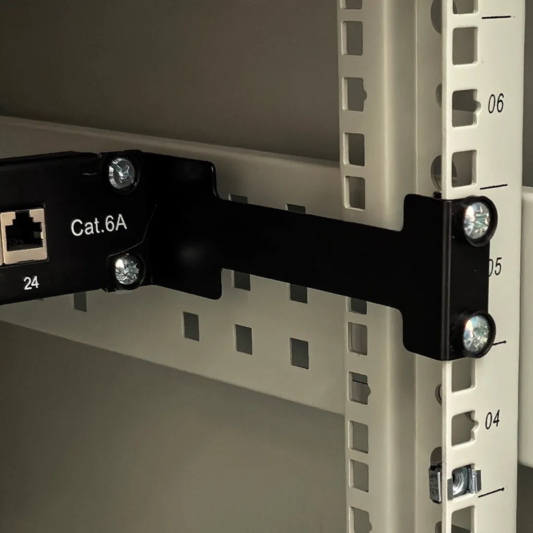 Value 19" Kast Diepte Uitbreiding 151,5mm - 1HE - Zwart - afbeelding 6 van 6
