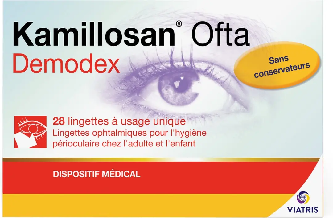 Kamillosan Ofta Demodex Doekjes