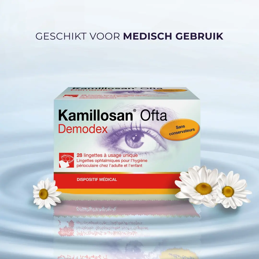 Kamillosan Ofta Demodex Doekjes - 28 stuks - afbeelding 5 van 6