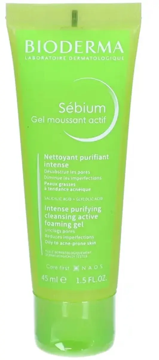 Bioderma Sébium Actieve Schuimgel 45ml