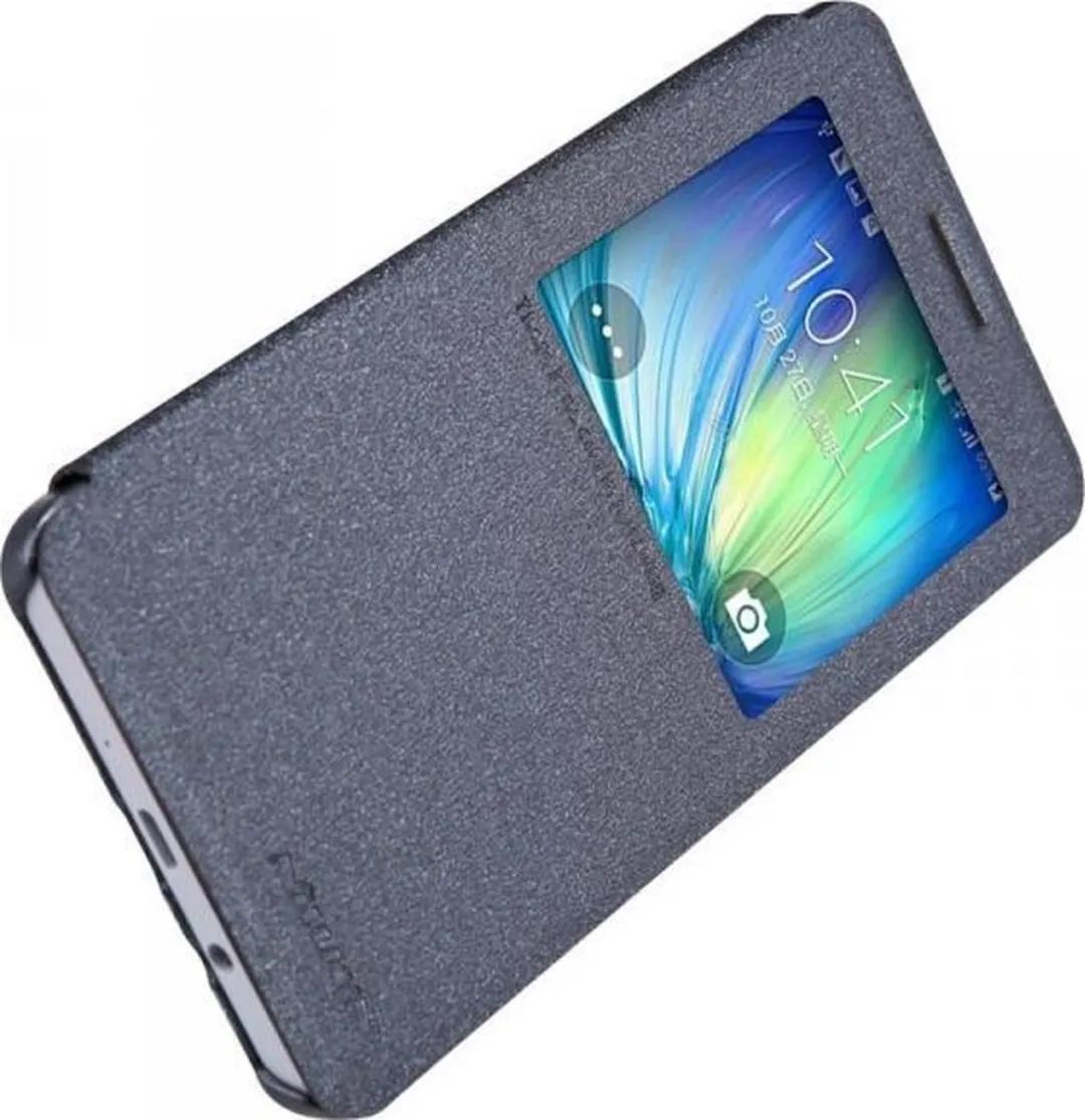 Nillkin Sparkle Booktype Hoes Samsung Galaxy A5 2015 - Zwart - afbeelding 3 van 6