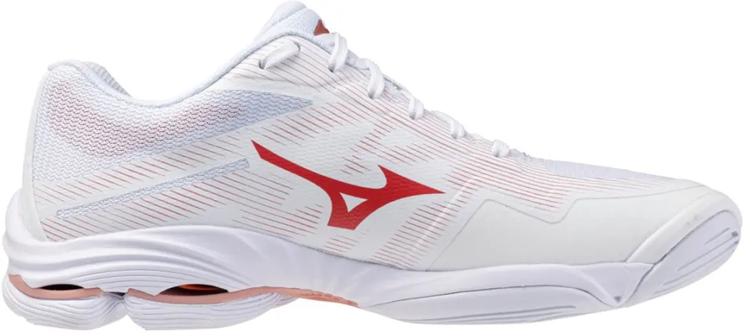 Mizuno Wave Lightning Pro Indoorschoenen Dames - Wit - 37 - afbeelding 3 van 6
