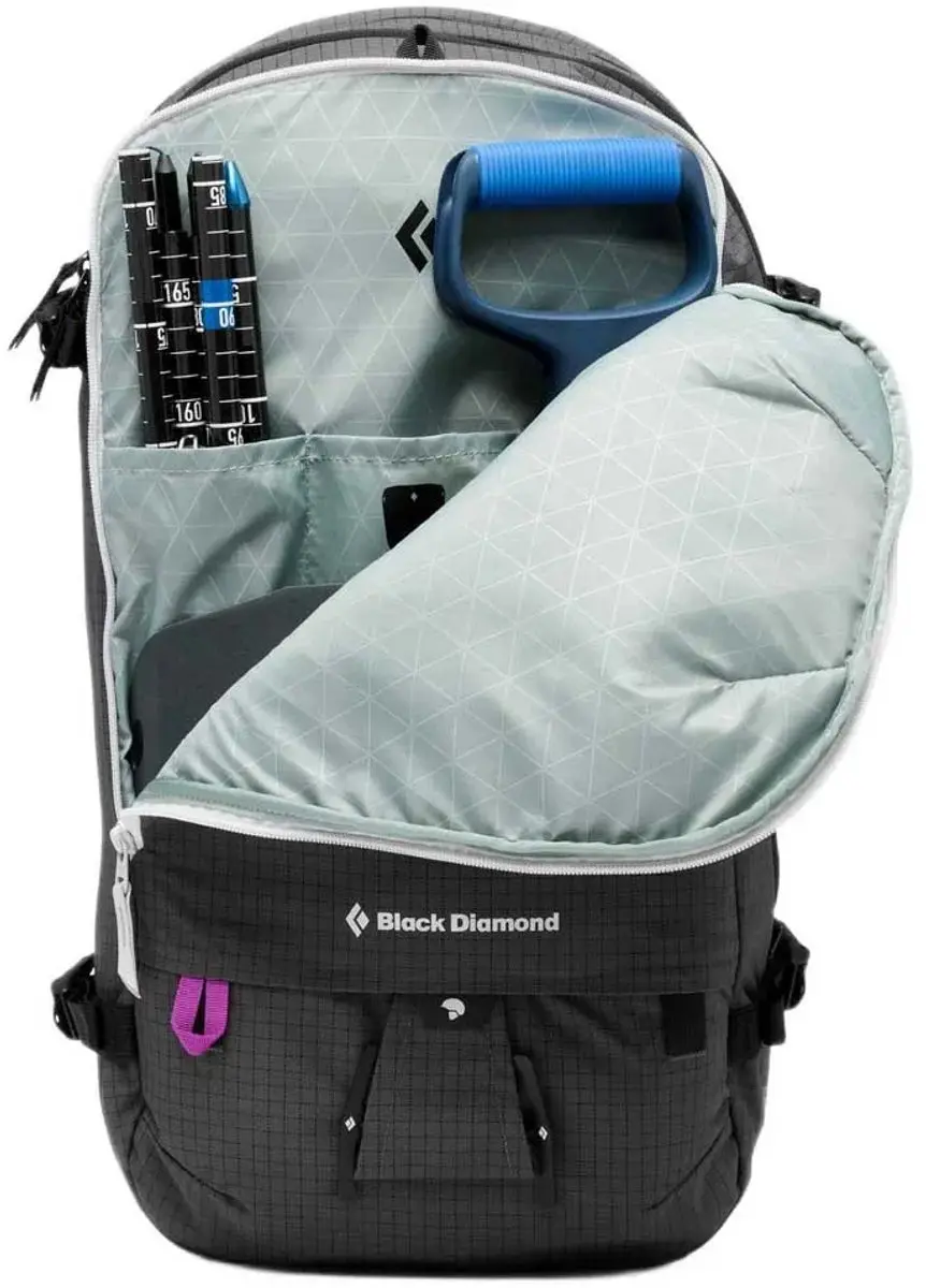 Black Diamond Helio 22L Rugzak - Carbon - afbeelding 4 van 4