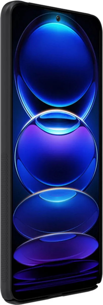 Nillkin Super Frosted Shield Case voor de Xiaomi Redmi Note 12 / Xiaomi Poco X5 5G - Zwart