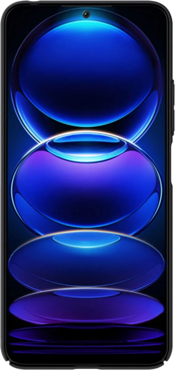 Nillkin Super Frosted Shield Case voor de Xiaomi Redmi Note 12 / Xiaomi Poco X5 5G - Zwart