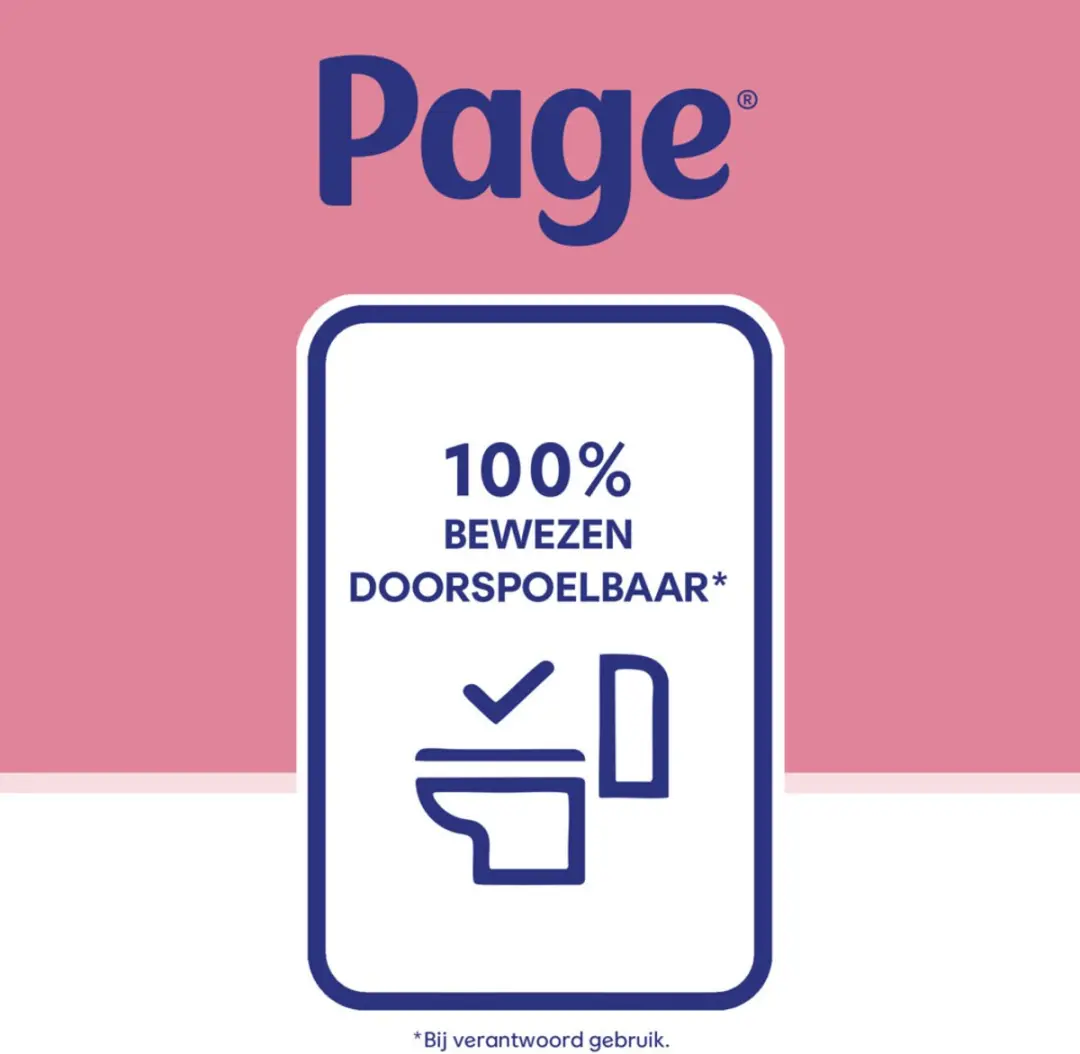 Page Sensitive Vochtig Toiletpapier Maxi Pack - afbeelding 3 van 6
