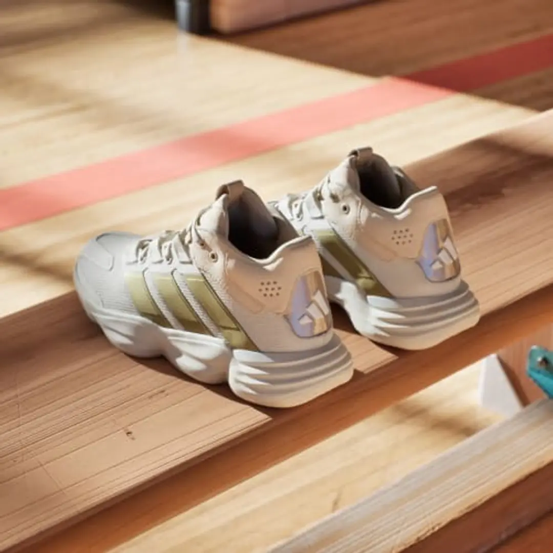 adidas Courtstabil Dames Indoorschoenen - Wit - afbeelding 4 van 6