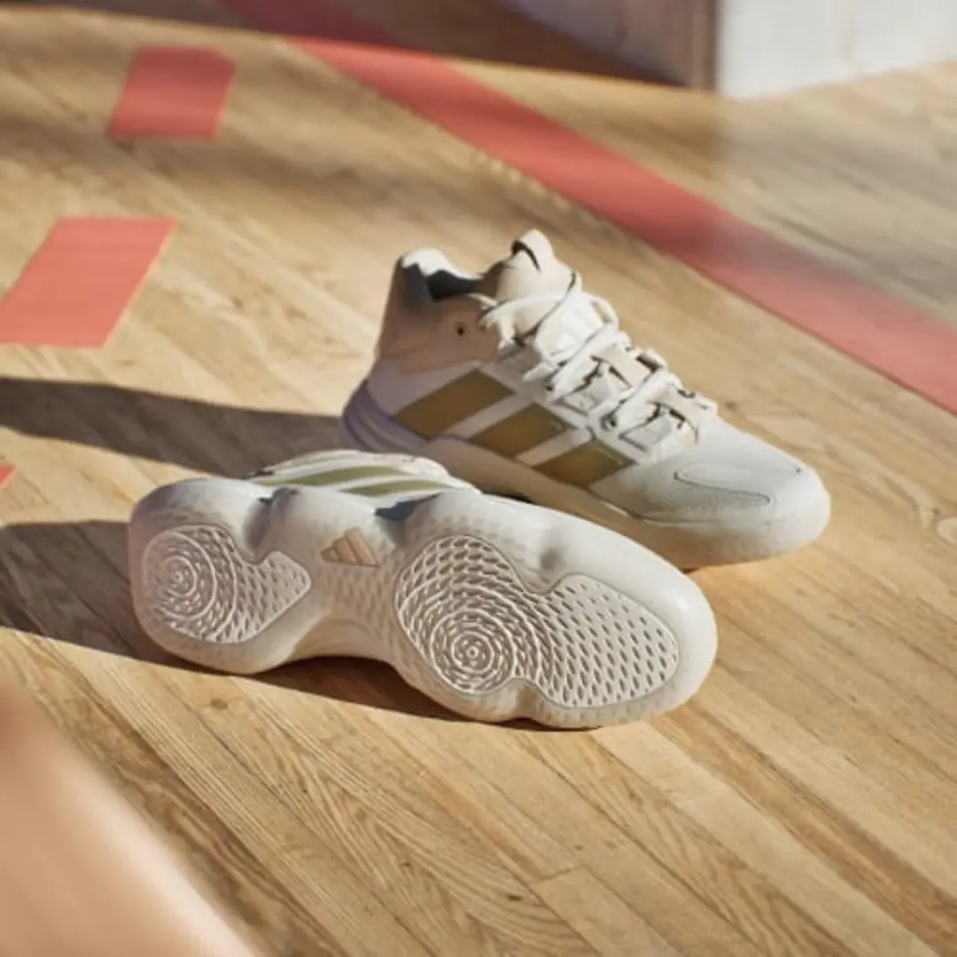 adidas Courtstabil Dames Indoorschoenen - Wit - afbeelding 6 van 6