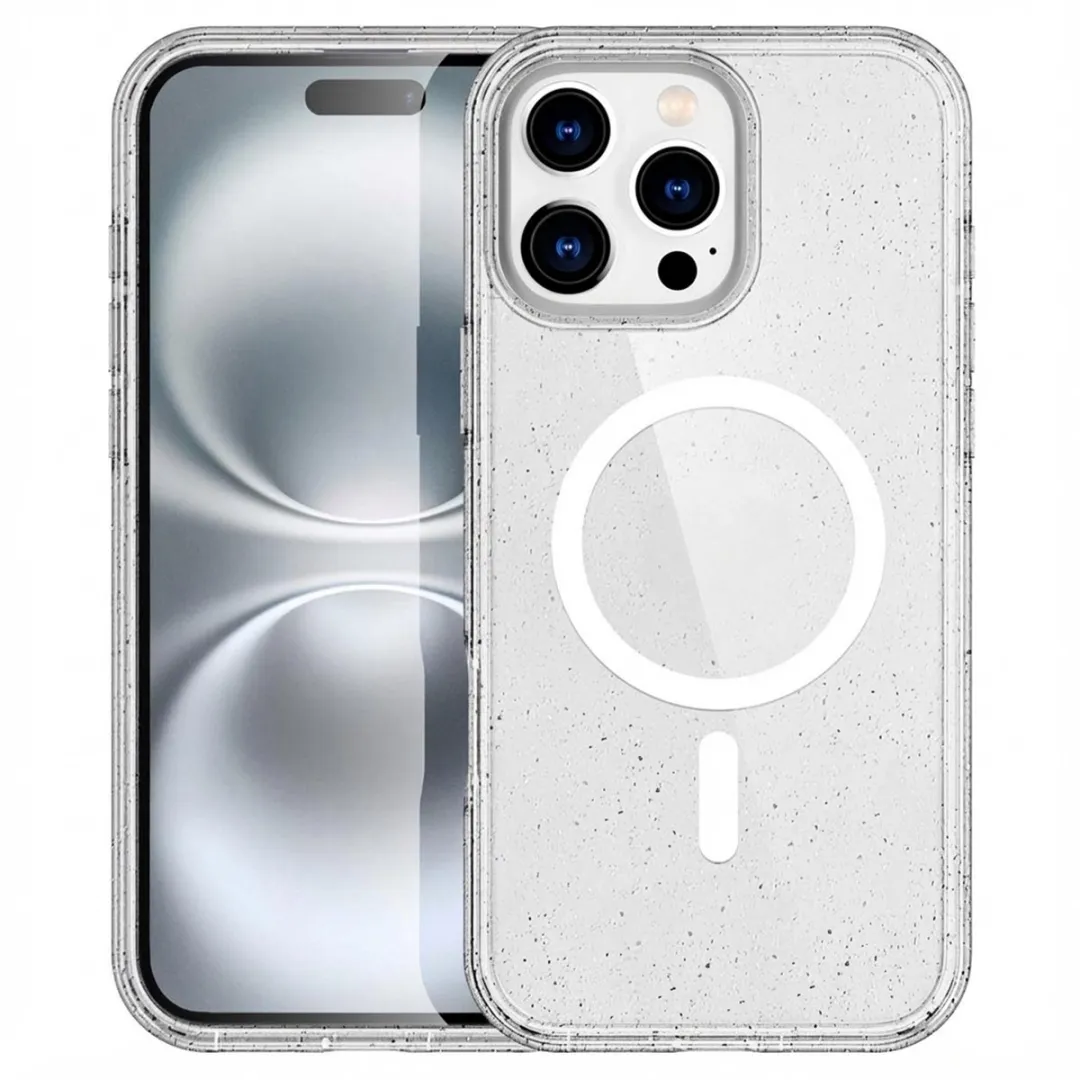 Imoshion Hoesje iPhone 16 Pro Sparkle Glitter Transparant