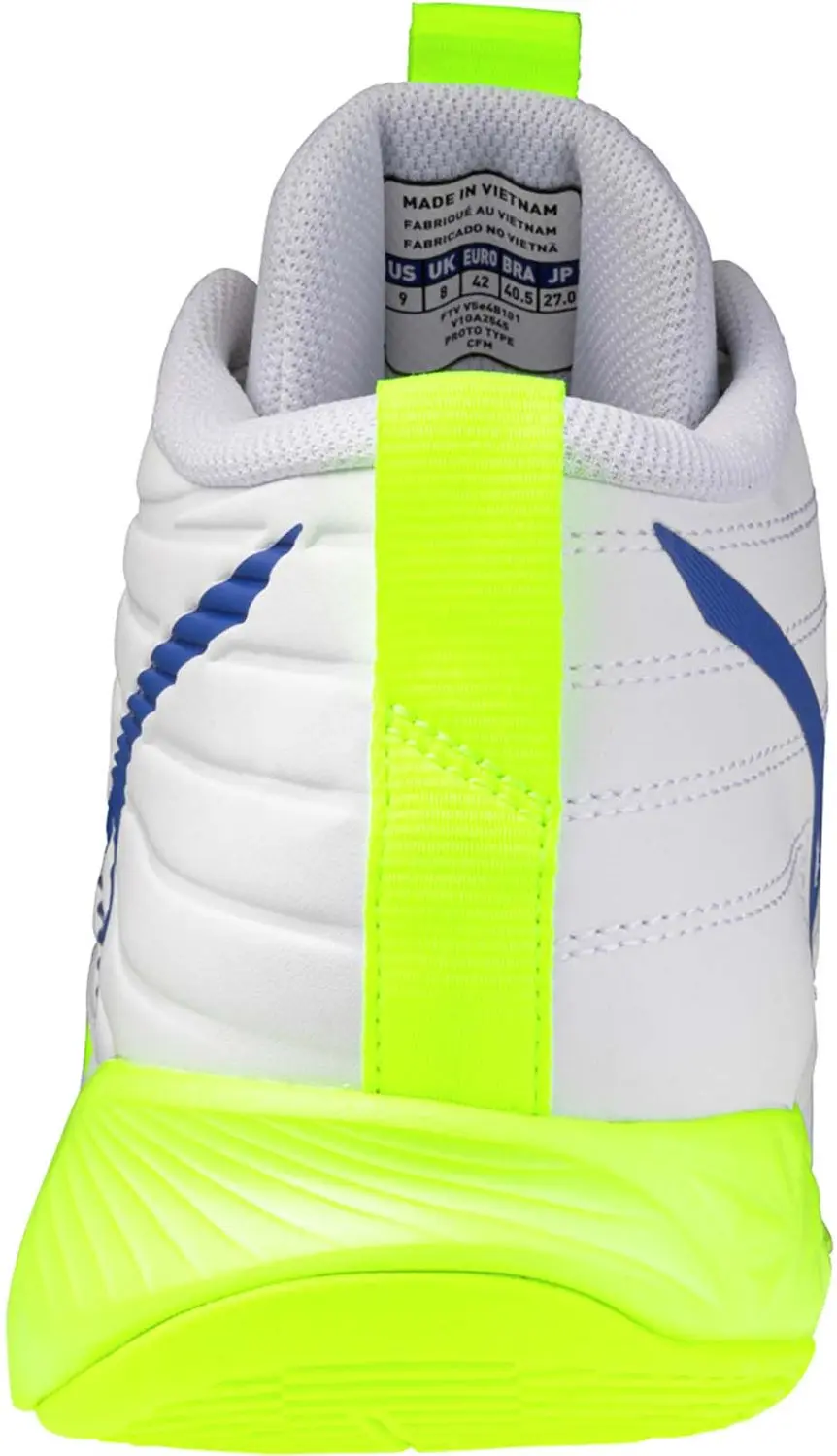 Mizuno Wave Momentum Pro Mid Indoor Schoenen - Wit - 45 - afbeelding 6 van 6