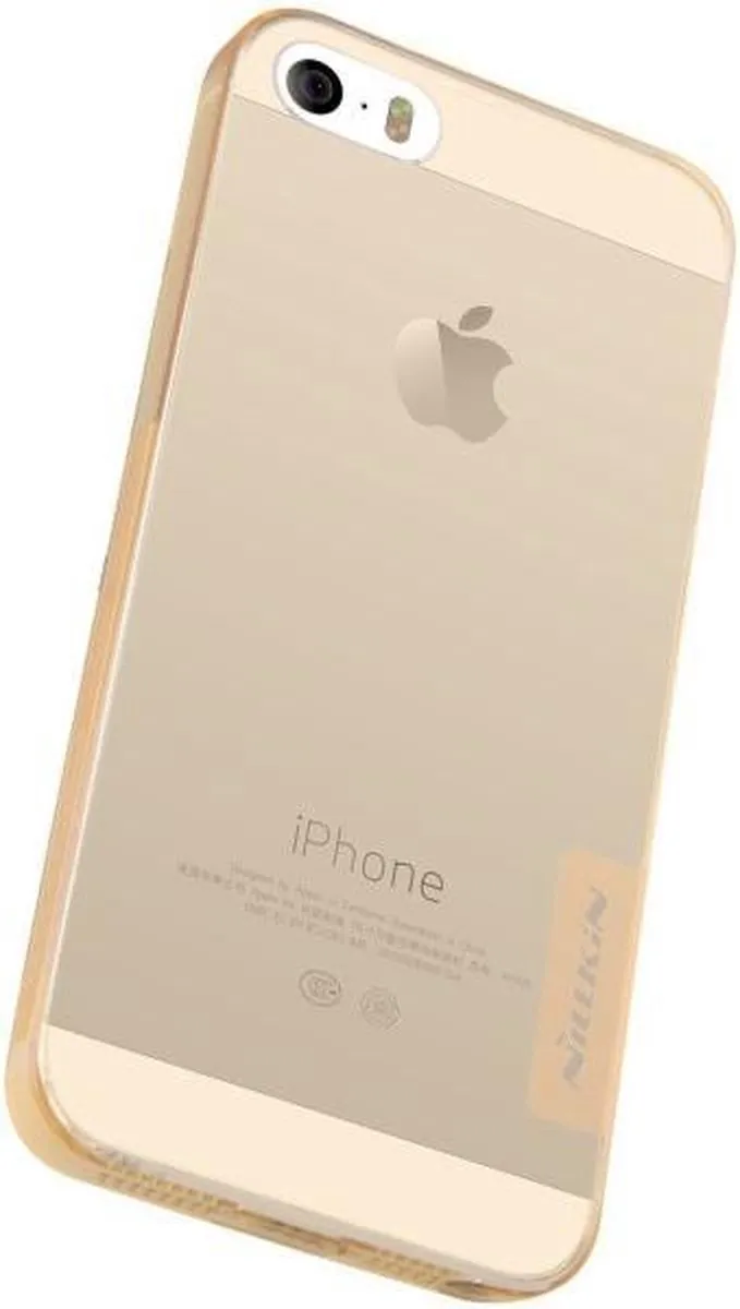 Nillkin Nature TPU Hoesje - iPhone 5/5s/SE - Lichtbruin - afbeelding 3 van 5