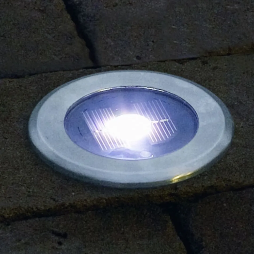 Konstsmide Led Spot Solar 7626-000 - Buiten - Geborsteld Metaal - afbeelding 2 van 6