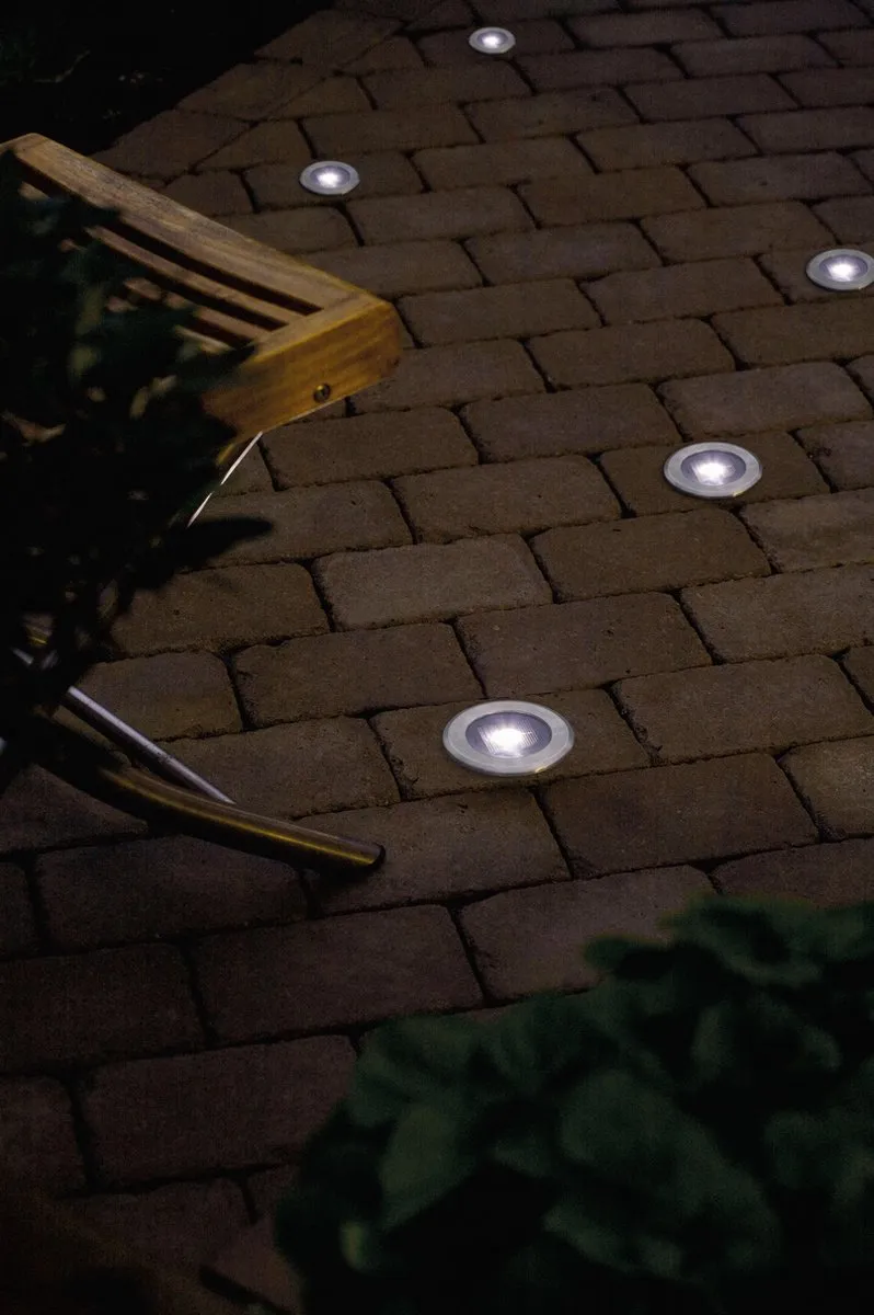 Konstsmide Led Spot Solar 7626-000 - Buiten - Geborsteld Metaal - afbeelding 3 van 6