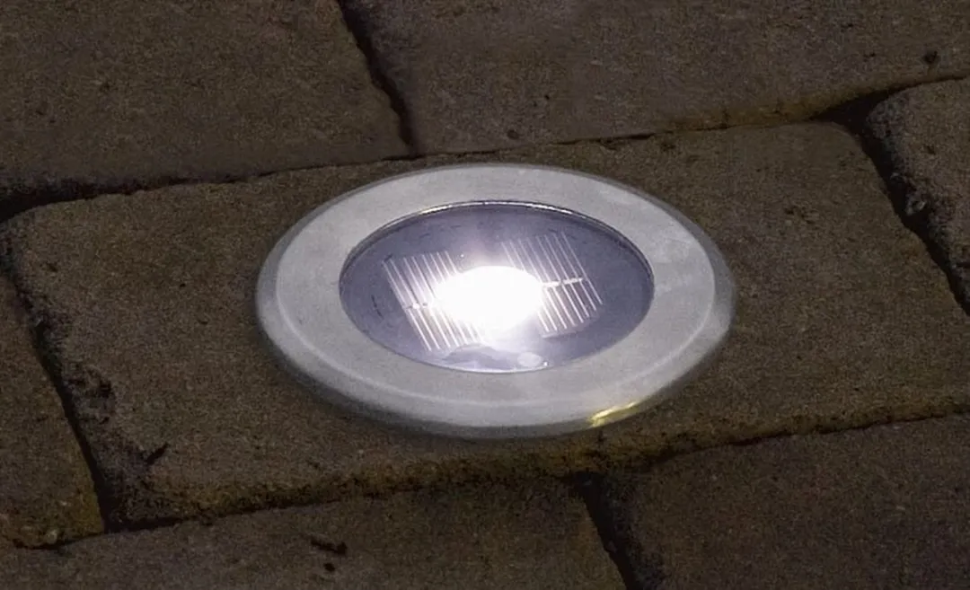 Konstsmide Led Spot Solar 7626-000 - Buiten - Geborsteld Metaal - afbeelding 4 van 6